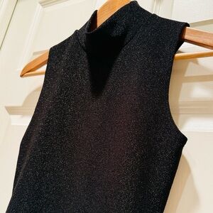 Elegant Black Sleeveless Top
